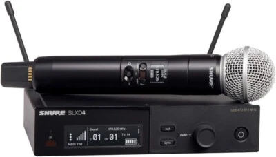 Shure SLXD24/SM58-G58 Wireless System With SM58 Handheld Transmitter- G58 Band - Image 1 of 4