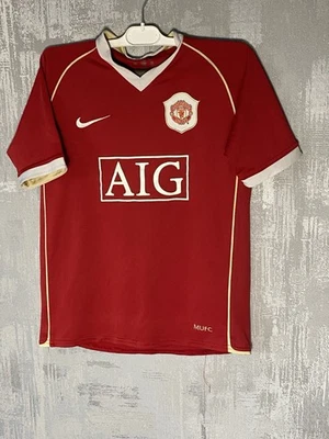 Nike Manchester United 2006/07 Home Soccer Jersey Shirt #8 Rooney  Size 158cm - Image 1 of 4