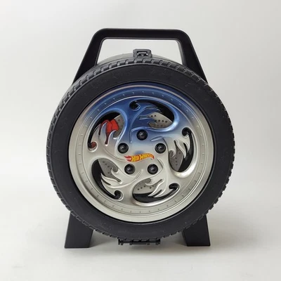 Mattel Hot Wheels Tire Shaped Storage Carrying Case Tara Toy Corp - Image 1 of 4