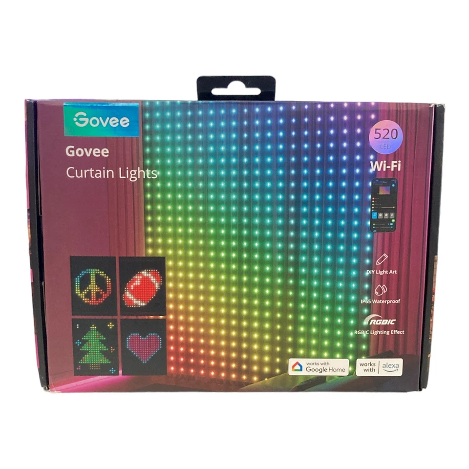Govee H70B1 520 LED Curtin Lights