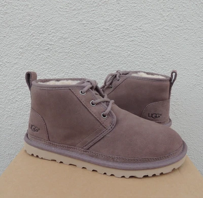 UGG CLASSIC NEUMEL STORMY GRIS GAMUZA/LANA BOTINES, MUJER US 11/ EUR 42 NUEVO EN CAJA Foto 1 de 4