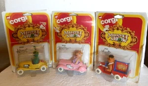 Vintage 1979 Corgi Kermit The Frog Miss Piggy Fozzie The Muppet Show - Picture 1 of 11