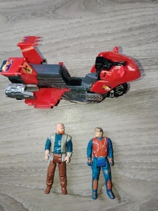 lot M.a.s.k Kenner mask Vampire Moto 1987 + 2 figurines - Picture 1 of 3