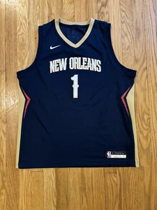Zion Williamson #1 New Orleans Pelicans Nike NBA Basketball Jersey (Youth XL) - Picture 1 of 6