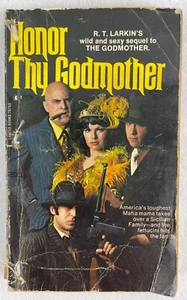 HONOR THY GODMOTHER - R.T. Larkin, vintage 1972 Lancer paperback book w/repairs - Bild 1 von 3