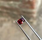 Natural Red Spinel Gemstone From Burma Ring Size Spinel 1.30 Ct 7X5 Mm