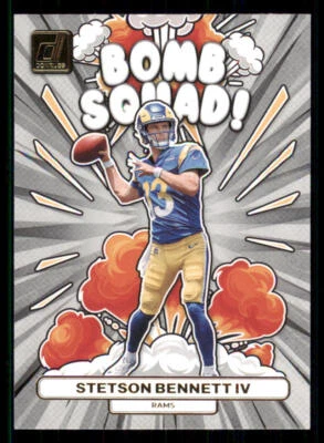 2023 Donruss Bomb Squad #4 Stetson Bennett IV - Image 1 of 2