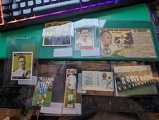 Alfredo Di Stefano trading card lot x 8