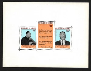 OPC 1968 Dahomey Martin Luther King Souvenir Sheet Sc#C73a MNH 47761 - Picture 1 of 1