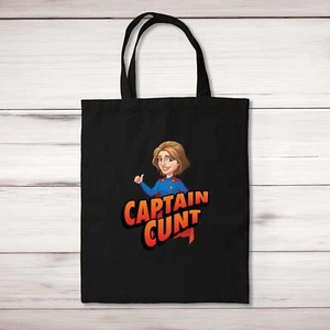 Captain C*nt Tote Bag - Picture 1 of 6