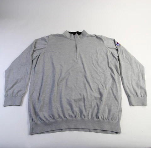 Kansas Jayhawks adidas adipure Sweatshirt Men's Gray Used Cover