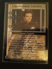 Babylon 5 ccg Autograph, Miscut & Variant cards Precedence 1/1