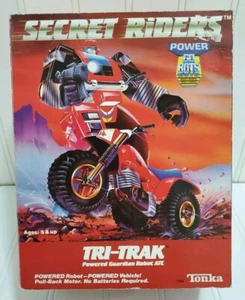 GOBOTS Secret Riders TRI-TRAK Powered Guardian Robot ATC In Box NRFB Tonka 1985 - Picture 1 of 24