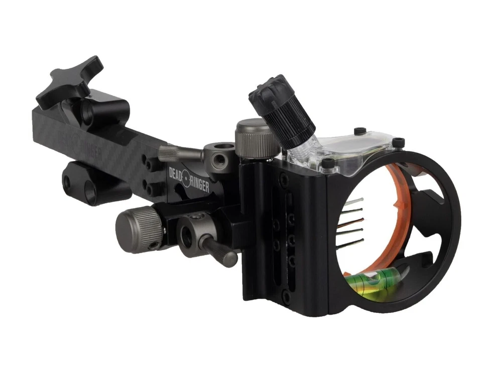 Mira de arco Dead Ringer Tackdriver Carbon DT Black Series, con marco de aleación y Foto 1 de 4
