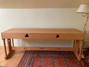  Klangliege aus Ahorn-Vollholz, 1,95m x 0,60m x 75cm (lxbxh) - Bild 1 von 10