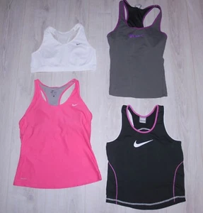 Juego de 4 sujetadores Nike Sports tenis para mujer talla L - Imagen 1 de 8