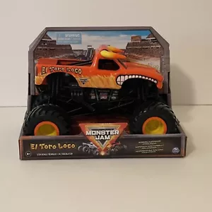 Monster Jam Truck EL TORO LOCO 1:24 Scale Series 18 2023 Orange (NEW) - Picture 1 of 2