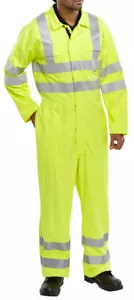 Click Fire Retardant Anti Static High Viz Boilersuit size XXXL - k24 - Picture 1 of 2