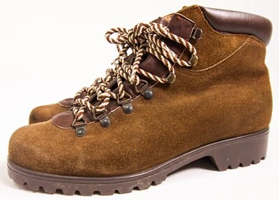 De Colección Raichle Cuero Senderismo Montaña Botas con Cordones Talla Para Mujer 6.5 M Marrón Foto 1 de 4