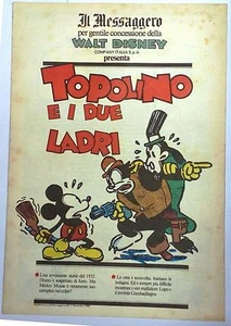 67039 TOPOLINO - Il Messaggero - Topolino e i due ladri - Picture 1 of 3