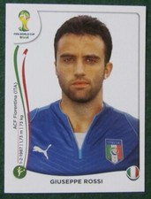 2014 Panini Brasil World Cup Album Sticker #334 Italy GIUSEPPE ROSSI
