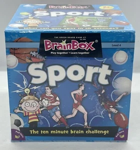 BrainBox Sports Quiz Game Play & Learn Together The 10 Min Brain Challenge - Picture 1 of 5