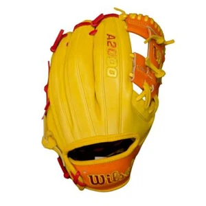 Wilson A2000 1786 "Sunburst" 11.5" Infield Baseball Glove (Yellow/Orange/Red) - Picture 1 of 13
