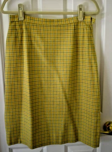 Pendleton Womens 16 Check Wool Skirt - Picture 1 of 9