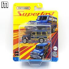 Matchbox Superfast - 1962 Willys Jeep Wagon - Blue