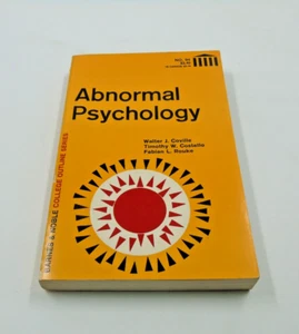 Abnormal Psychology - Walter J. Coville 1960, Paperback - Picture 1 of 13