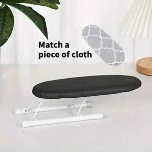 Mini Foldable Ironing Board with Removable Cover and Extra Replacement Cover - Picture 1 of 7