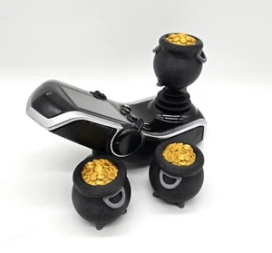 St Patrick's Day Pot Of Gold Leprechaun Power Wheelchair Joystick Knob Accessory - Picture 1 of 10