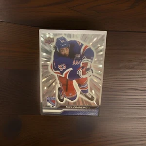 2023-24 Upper Deck Outburst Silver Mika Zibanejad #120 Rangers - Picture 1 of 1