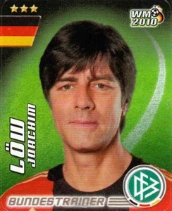 Ferrero Teamsticker Fußball WM 2010 Nr. 1 Joachim Löw Portrait Sammelbild NEU - Picture 1 of 1