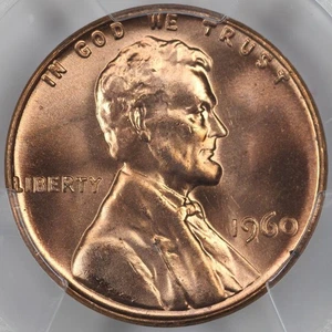 1960 Large Date PCGS MS66RD Lincoln Cent 43973003 - Picture 1 of 3