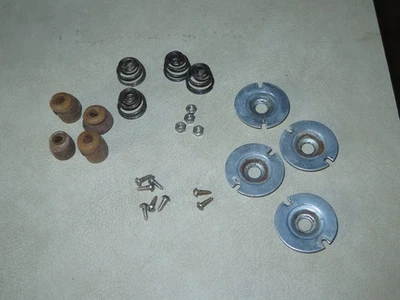 Lenco Chassis Mounting Plates & Springs or GL75 & GL78 & other Record Turntable - Image 1 of 3