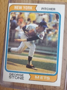 1974 Topps #397 George Stone New York Mets - Picture 1 of 2