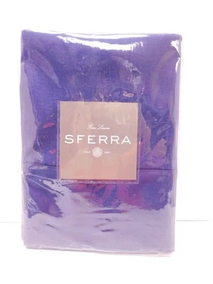 SFERRA Italy Festival Tablecloth Midnight Blue 69X110 Linen New in Package - Image 1 of 4