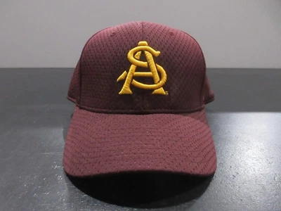 Arizona State Sun Devils Hat Cap Fitted Mens 7 Red Yellow ASU Football Zephyr - Image 1 of 4
