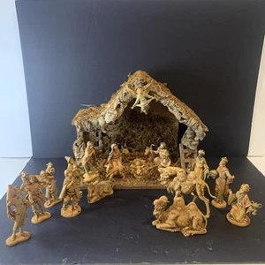 Vintage 1983 Fontanini Nativity Scene 5” Figurines 20 Pieces Roman Depose - Picture 1 of 24