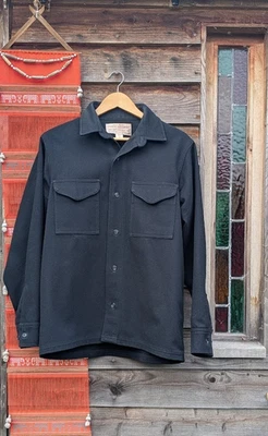 Filson 100% Wool Jac Shirt Jacket | Navy | Size 40/Medium | Made in USA | 10047 - Image 1 of 4