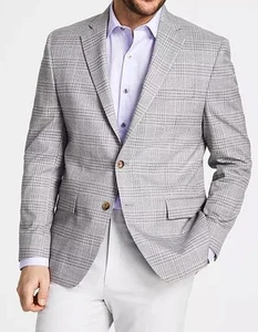Lauren Ralph Lauren Men Oatmeal/Gray Classic Fit UltraFlex Sports Coat Size 40R - Imagen 1 de 1