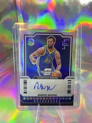 2023–24 Panini Contenders Optic — перфорированный билет с автографом Эндрю Уиггинса /125 — Wa - Изображение 1 из 2