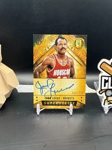John Lucas 2013-14 Gold Standard Superscribe Auto/225 Rockets (JDR) - Imagen 1 de 2