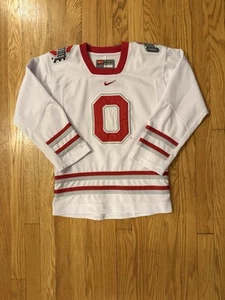 Maglia da hockey The Ohio State University Buckeyes Nike NCAA (taglia media giovanile) - Foto 1 di 5