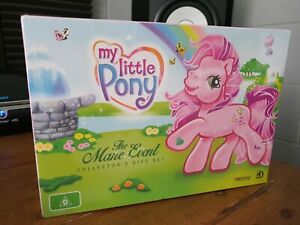 My Little Pony 4 DVD Mane Event Collectors Gift Set (New/Sealed) Region 4 2015 