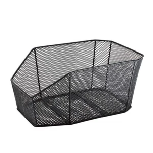 Cesta De Bicicleta Trasera Octagonal De Metal Negro MvTek - Imagen 1 de 1