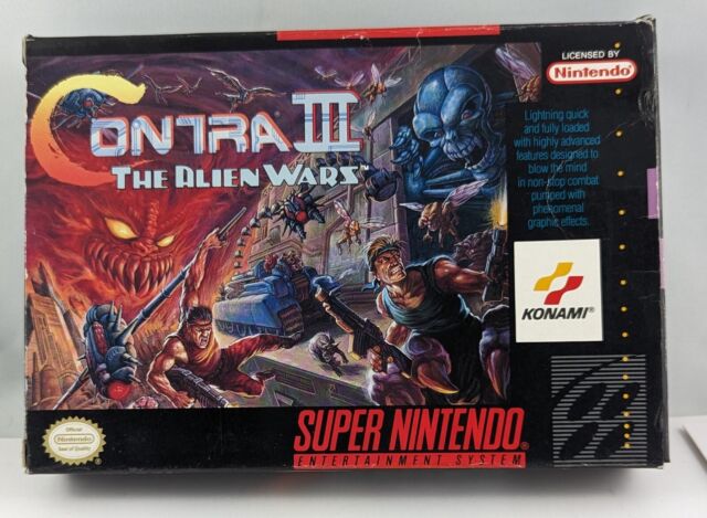 Contra 3 Super Nintendo Jogos