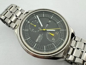 Vintage SEIKO 6138-3003 Jumbo Chronograph Day/Date Automatic Cal 6138B - 42 mm - Picture 1 of 14