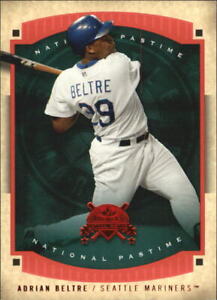 2005 (MARINERS) National Pastime Red Foil #50 Adrian Beltre /150